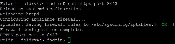 Custom Ports (HTTPS)