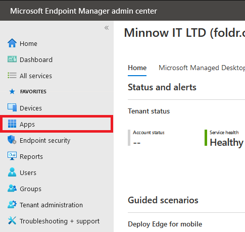 Deploying Foldr for Windows with Microsoft Endpoint Manager/Intune